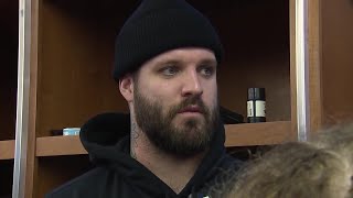 Lions OL Taylor Decker gets emotional after win over Buccaneers [upl. by Xyla876]