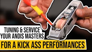 Andis Masters Hair Clippers Tuning Service And Repair For A Kick Ass Performance [upl. by Einra744]