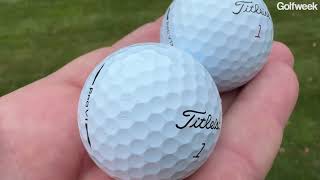 Titleist seeding Pro V1 and Pro V1x [upl. by Spillihp]