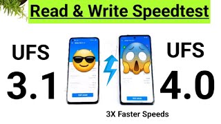 UFS 40 vs UFS 31 Read amp Write Speedtest of Oneplus 11 vs 11r 🔥🔥🔥 [upl. by Holbrooke346]