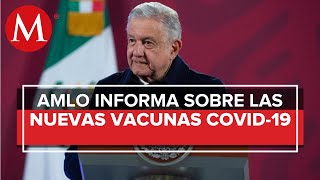 ¿Cuándo llegarán más vacunas anticovid de Pfizer y CanSino a México [upl. by Nelloc307]