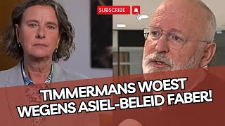 Prachtig Timmermans W0EST wegens strengste asielbeleid OOIT van PVVminister Faber [upl. by Wheelwright68]