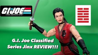 GI Joe Classified Series Kim “Jinx” Arashikage REVIEW [upl. by Horodko]