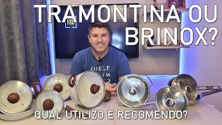 Tramontina ou Brinox  Qual a melhor panela pra fogão de indução [upl. by Atled]