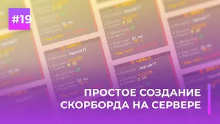 📋 КАК СОЗДАТЬ СКОРБОРД НА СЕРВЕРЕ  ANIMATED SCOREBOARD — ОБЗОРЫ ПЛАГИНОВ 19 [upl. by Bardo]