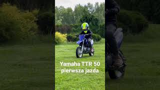 Yamaha TTR 50 first ride [upl. by Ateekram]