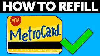 How To Refill Metrocard NYC 2024 [upl. by Bettine]