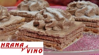 Čokoladna torta od keksa  Hrana i Vino SR [upl. by Akili348]