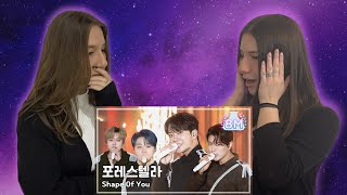 Forestella포레스텔라  Shape Of You  TWINS REACTION  Wong Girls [upl. by Trillbee]