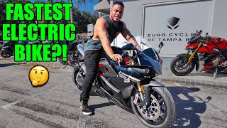 Energica Ego First Ride amp Review 🔋 Electric Motorcycle [upl. by Idnyl]