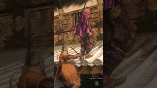 finger whistle use in sekiro shorts prosthetictools sekiro [upl. by Ramsa]