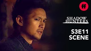 Shadowhunters Season 3 Episode 11  Magnus Feels Vulnerable  Freeform [upl. by Asli]