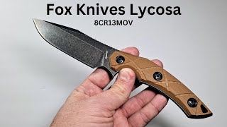 The Ultimate Fox Knives FE045 Lycosa Review [upl. by Avril]