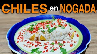 Cómo hacer CHILES en NOGADA paso a paso [upl. by Anehs]