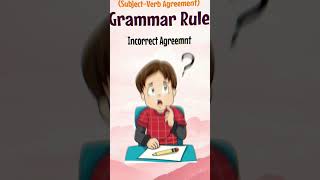 Subject Verb Agreement Explained A Visual Guide tense englishgrammar education [upl. by Dickerson]