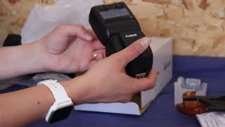 Canon Speedlite 430EX IIIRT unboxing [upl. by Liebowitz588]