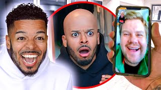 I SHAVED MY HEAD PRANK FACETIMING CELEBRITIES  Jeremy Lynch [upl. by Hodosh]