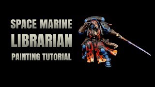 Space Marine Librarian Painting Tutorial [upl. by Accebor]