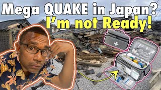 Tokyo Vlog  How I Prepare after the MegaQuake Warning ⚠️ in JAPAN [upl. by Llevra]