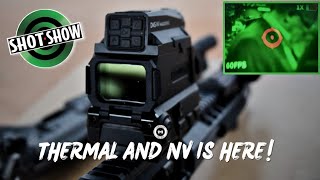 Holosun DRS Thermal NV Rifle Optics amp Entire Lineup Release Date Shot Show 2024 [upl. by Odilia]