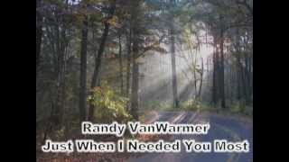 Just When I Needed You Most  Randy VanWarmer with lyrics [upl. by Felton]