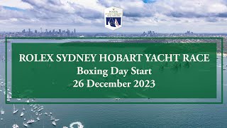 2023 Rolex Sydney Hobart Yacht Race  Start  Live broadcast [upl. by Robby504]