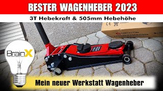 Wagenheber mit 3T Hebekraft und 505mm Hub  Wagenheber Test [upl. by Larena148]