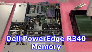 Dell PowerEdge R340 Server Memory Overview amp Upgrade  How to Install Memory  Supported DIMMs [upl. by Edison]