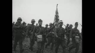 Japanese forces landing on Kiska Aleutian Islands during World War II [upl. by Atiraj]