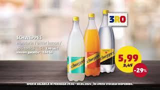 Ofertă Bod Zahăr și Schweppes Div Sortimente  29  30 Aprilie [upl. by Nyliahs]