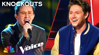 Michael B Brings Magic to Shawn Mendes quotWhen Youre Gonequot  The Voice Knockouts  NBC [upl. by Ilehs]