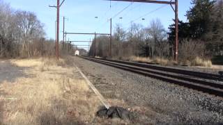 Train 3441 at Stony Hill Road 122312 [upl. by Winola]