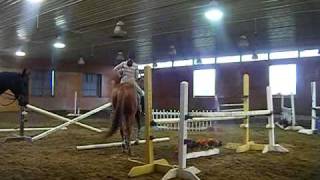 How to do an emergency dismount off a 173 horse [upl. by Filip]