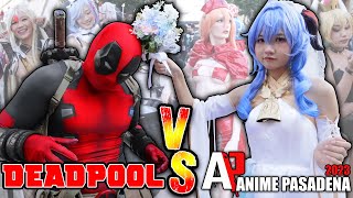 Deadpool vs Anime Pasadena 2023 [upl. by Kluge]