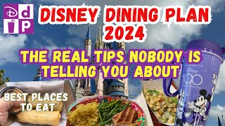 Disney Dining Plan 2024  Tips amp Items To Get  Ultimate Guide  Walt Disney World [upl. by Dorene]