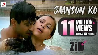 Saanson Ko Dj Song  ZiD  Mannara Karanvir  Arijit Singh  hindisong djsongs [upl. by Grindlay722]