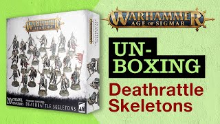 Unboxing Deathrattle Skeletons [upl. by Eneiluj]