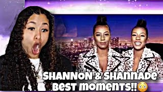 Shannon amp Shannade CLERMONT TWINS Best Moments REACTION😳🔥 [upl. by Dihaz]