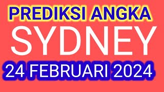 PREDIKSI ANGKA MAIN SDY HARI INI 24 FEBRUARI 2024 [upl. by Eniak890]