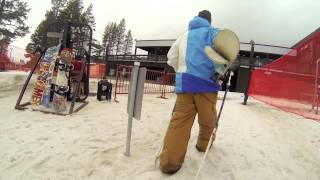 Candide Thovex in Boreal Mountain CA [upl. by Erdied]