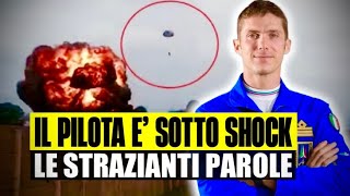 INCIDENTE FRECCE TRICOLORI IL PILOTA È SOTTO SHOCK quotHO FATTO TUTTO IL POSSIBILEquot [upl. by Helbonnas]