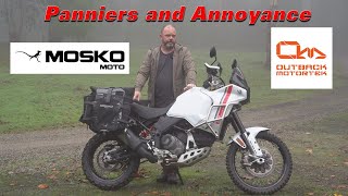 Ducati Desert X  Mosko Moto Backcountry V25  Outback Motortek [upl. by Sirromaj]