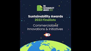 Sustainability Awards 2022  Commercialised Innovations [upl. by Darin]