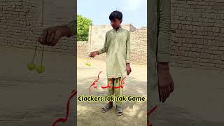 Clackers Balls Tak Tak Game  How to Play Clackers [upl. by Yardna]