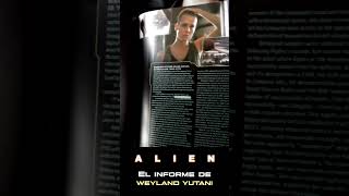 ALIEN  El Informe SECRETO de WEYLAND YUTANI fronterageekreviews fronterageek fronterageekalien [upl. by Ralph]