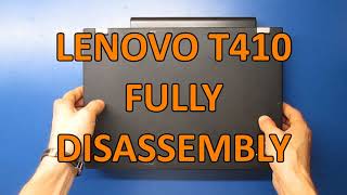 Lenovo T410 Fully Disassembly Take apart Teardown [upl. by Eadwina]