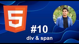 HTML course 10 div amp span [upl. by Aicylla538]