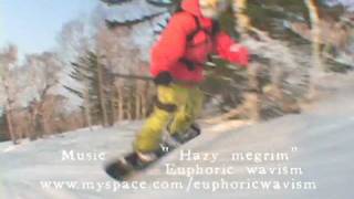 グラトリ snowboard  MASTER OF GROUND1 flat trick ampRIDE EMOTIONfree ride trick 予告編 [upl. by Thedrick]