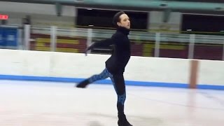 Johnny Weir Double Axel for ‘Art2Skate’ at the Skating Club of Wilmington [upl. by Jere736]