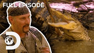 Dave Kills An Alligator Deep In The Louisiana Bayou  Dual Survival FULL EPISODE [upl. by Atteve]